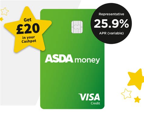 how to use Asda credit card